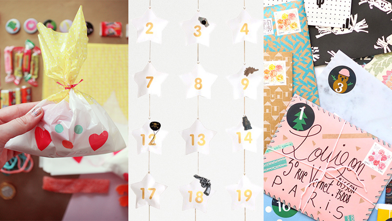 Part 2 / 2 – Sélection de jolis calendriers de l’avent DIY (pour enfants ingrats qui n’aiment pas le chocolat)
